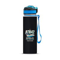 Thumbnail for ATR 42-300 - Sports Kettle - Cartoon + Name - Black