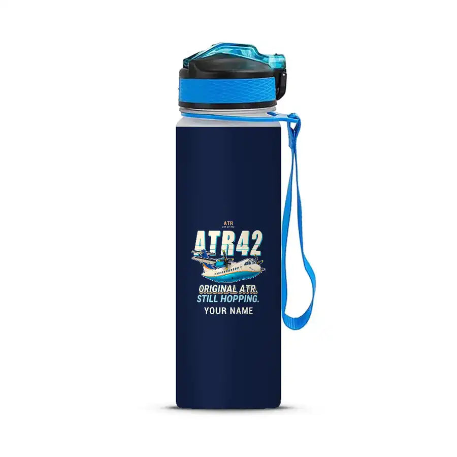 ATR 42-300 - Sports Kettle - Cartoon + Name - Navy Blue