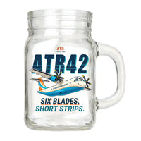 Thumbnail for ATR 42-500 - Cartoon - Cocktail Glass (Mason Jar)