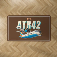 Thumbnail for ATR 42-500 - Cartoon - Rectangle Carpet - Brown