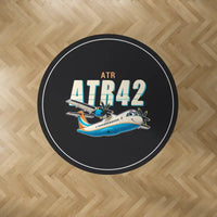 Thumbnail for ATR 42-500 - Cartoon - Round Carpet - Black