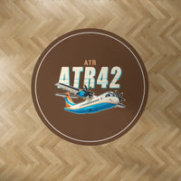 Thumbnail for ATR 42-500 - Cartoon - Round Carpet - Brown