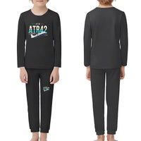 Thumbnail for ATR 42-500 - Children Pajamas - Original Chest - Black