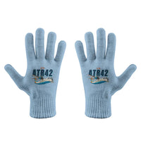Thumbnail for ATR 42-500 - Gloves - Full - Cartoon - Light Blue