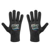 Thumbnail for ATR 42-500 - Gloves - Full - Cartoon + Name - Black