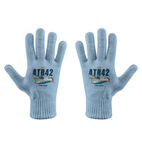 Thumbnail for ATR 42-500 - Gloves - Full - Cartoon + Name - Light Blue