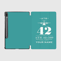 Thumbnail for ATR 42-500 - Heritage + Name - Samsung Tablet - Turquoise