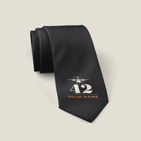 Thumbnail for ATR 42-500 - Heritage + Name - Tie - Black