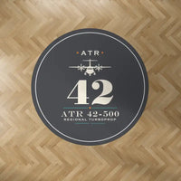 Thumbnail for ATR 42-500 - Heritage - Round Carpet - Dark Gray