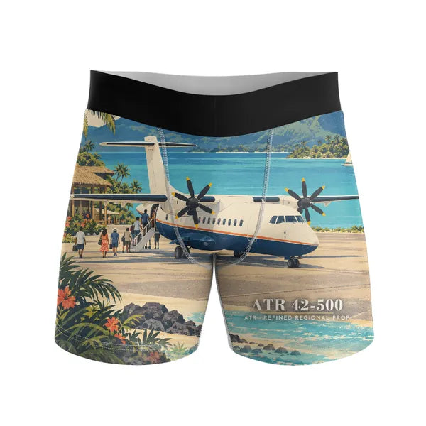 ATR 42-500 - Men Boxers - 3D - Full Print
