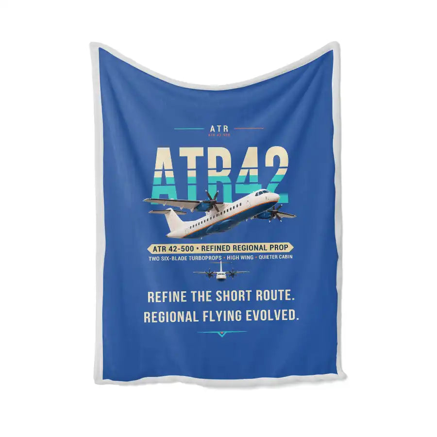ATR 42-500 - Original - Blanket - Blue