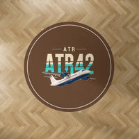 Thumbnail for ATR 42-500 - Original - Round Carpet - Brown