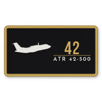 Thumbnail for ATR 42-500 Patches - Rectangle - Black Gold