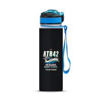 Thumbnail for ATR 42-500 - Sports Kettle - Cartoon + Name - Black