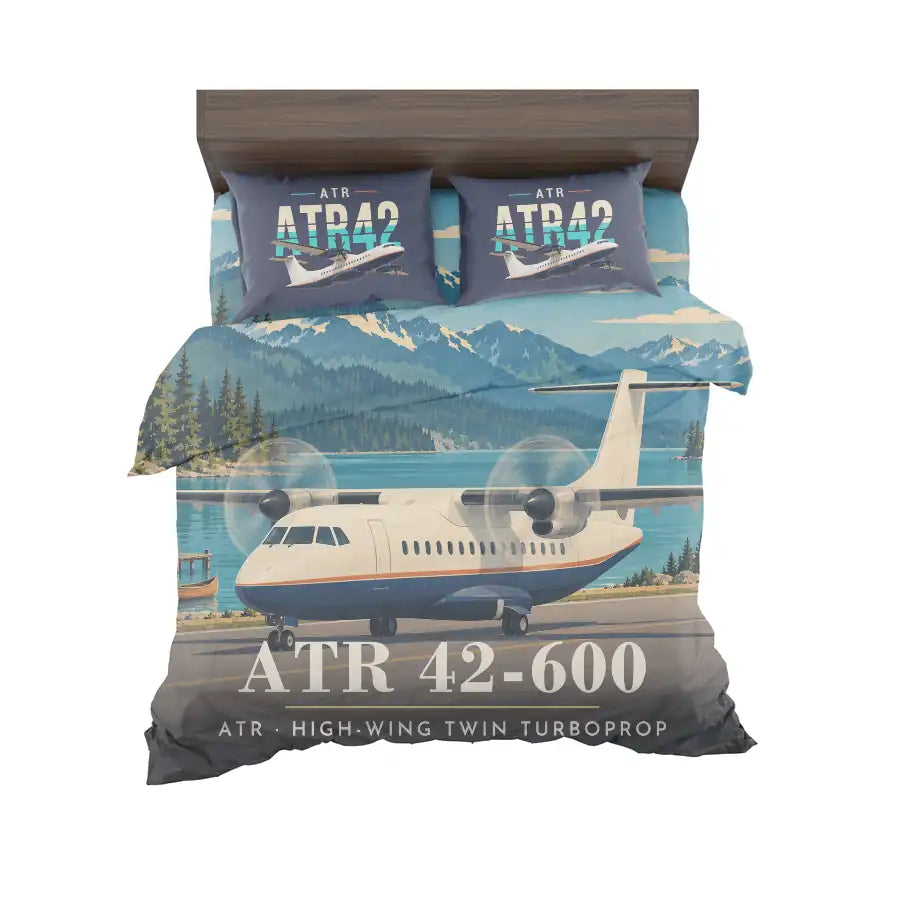 ATR 42-600 - 3D - Bedding Set - Full Print