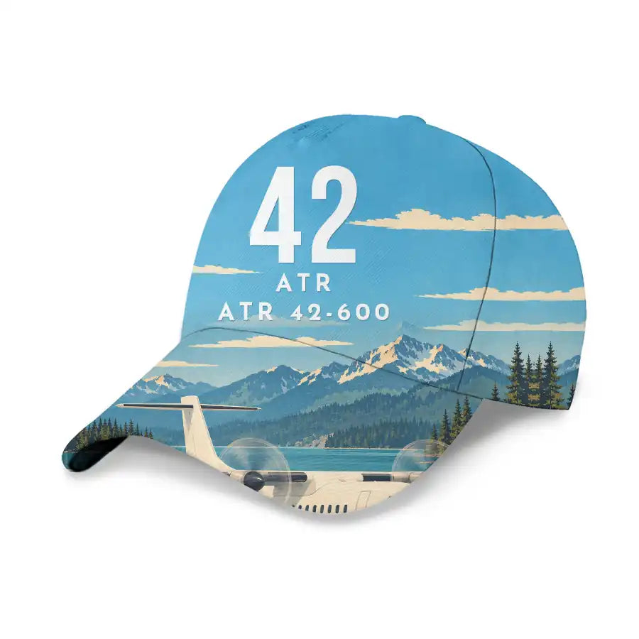 ATR 42-600 3D All-Over Print Clothing - Cap - 3D