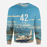 Thumbnail for ATR 42-600 3D All-Over Print Clothing - Sweatshirt - 3D
