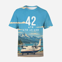Thumbnail for ATR 42-600 3D All-Over Print Clothing - T-Shirt - 3D