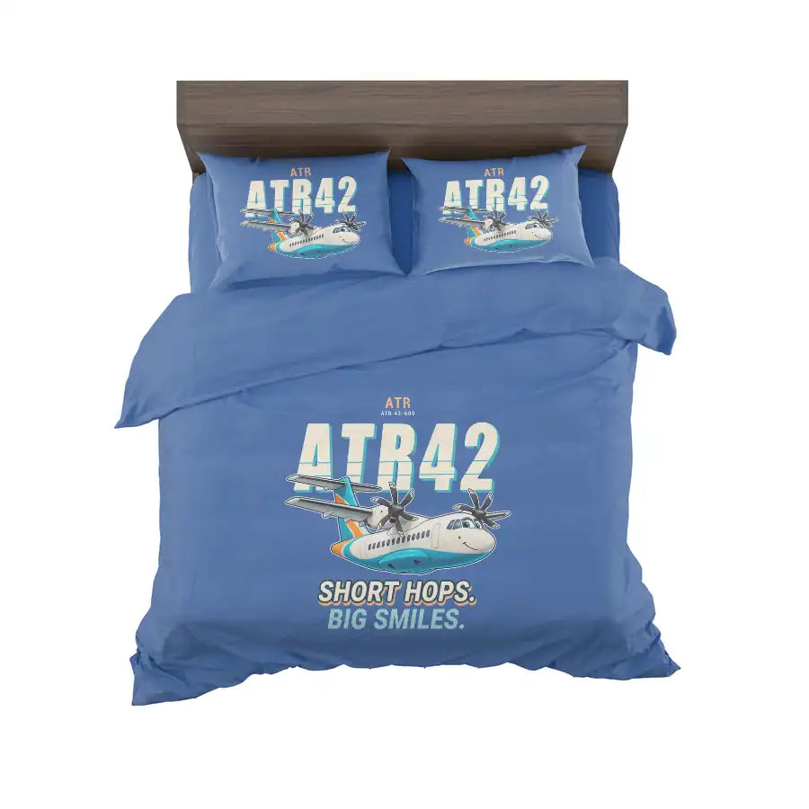 ATR 42-600 - Cartoon - Bedding Set - Blue