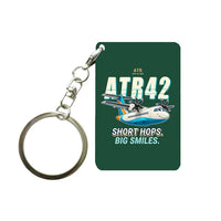 Thumbnail for ATR 42-600 - Cartoon - Key Chain - Dark Green