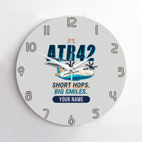 Thumbnail for ATR 42-600 - Cartoon + Name - No Frame - Light Gray