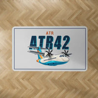 Thumbnail for ATR 42-600 - Cartoon - Rectangle Carpet - Light Gray