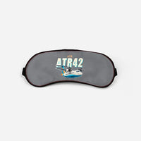 Thumbnail for ATR 42-600 - Cartoon - Sleep Mask - Gray