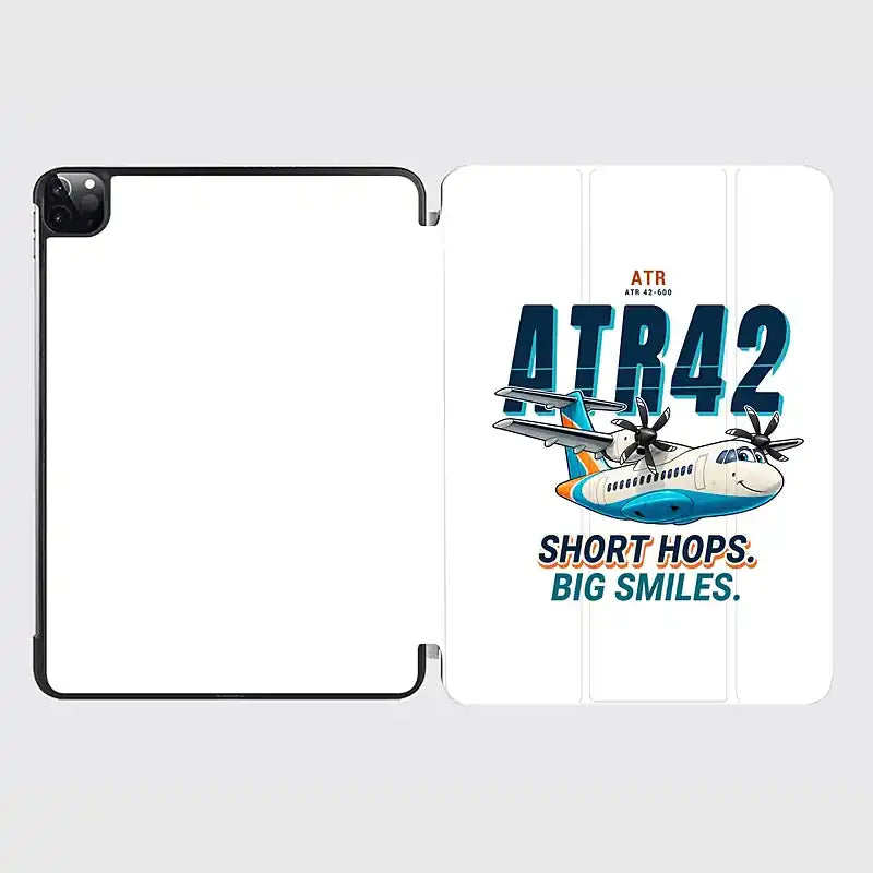 ATR 42-600 - Cartoon - iPad Case - White