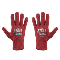 Thumbnail for ATR 42-600 - Gloves - Full - Cartoon + Name - Red