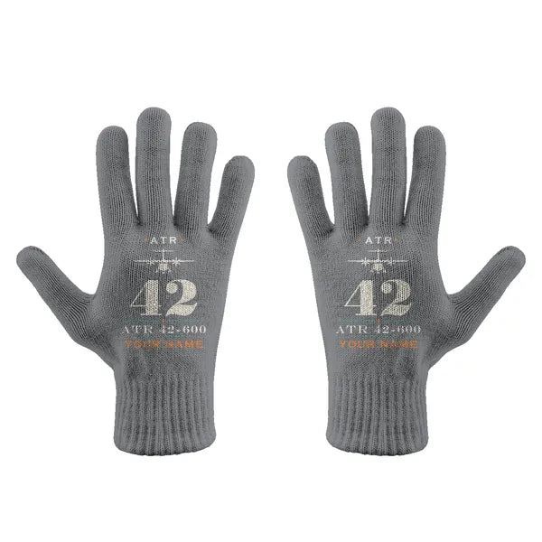 ATR 42-600 - Gloves - Full - Heritage + Name - Gray