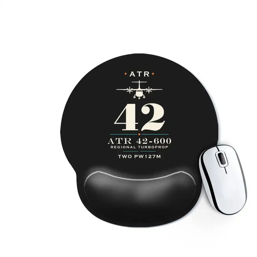 ATR 42-600 - Heritage - Ergonomic Mouse Pad - Black