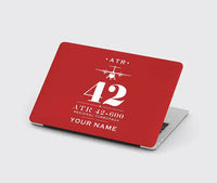 Thumbnail for ATR 42-600 - Heritage + Name - MacBook Case - Red