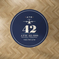 Thumbnail for ATR 42-600 - Heritage - Round Carpet - Dark Blue