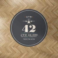 Thumbnail for ATR 42-600 - Heritage - Round Carpet - Dark Gray