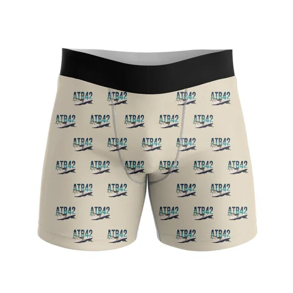 ATR 42-600 - Men Boxers - Original Pattern - Beige