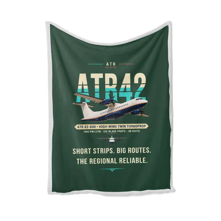 ATR 42-600 - Original - Blanket - Dark Green