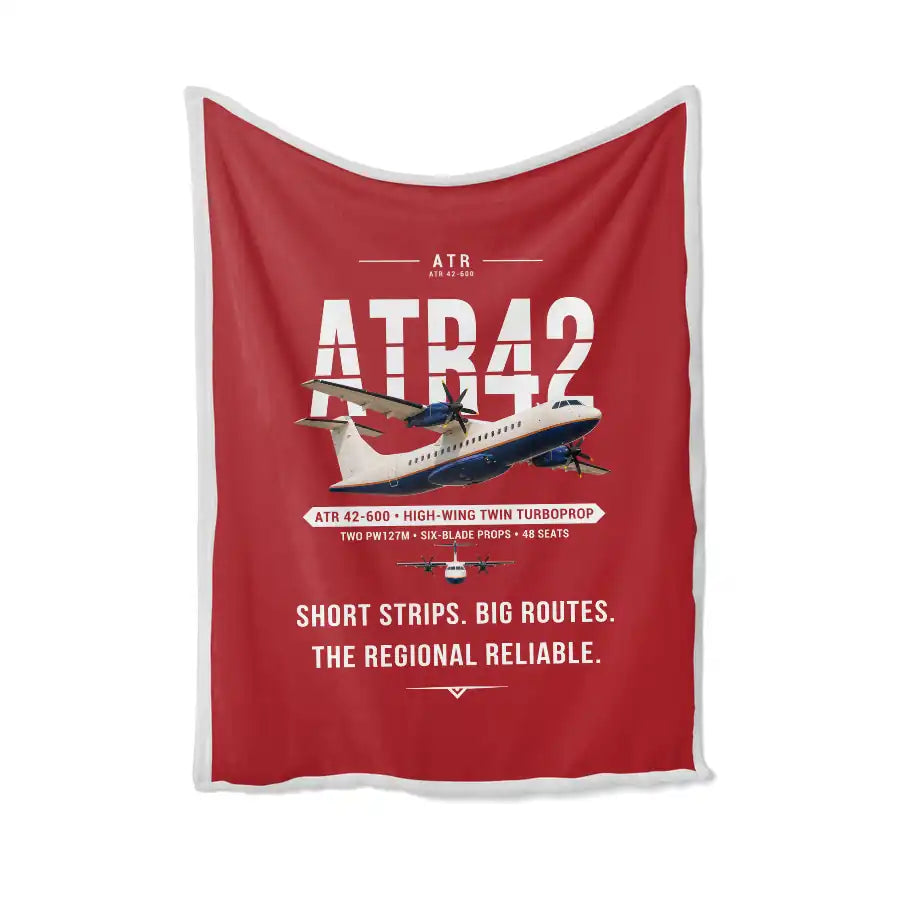 ATR 42-600 - Original - Blanket - Red