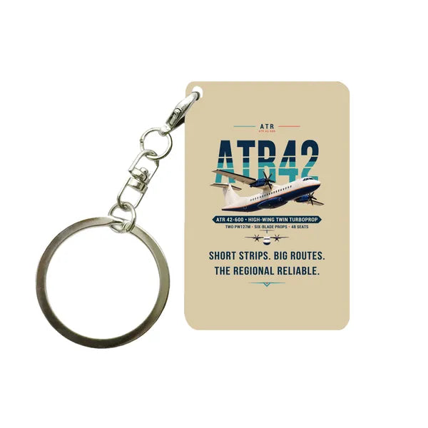 ATR 42-600 - Original - Key Chain - Beige