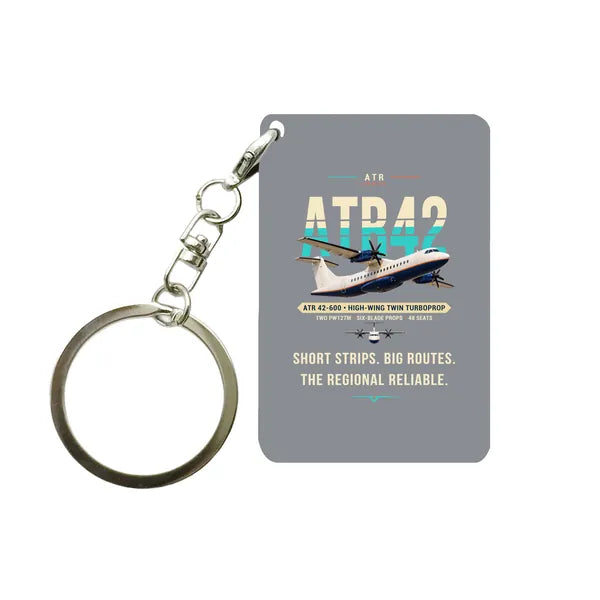 ATR 42-600 - Original - Key Chain - Gray