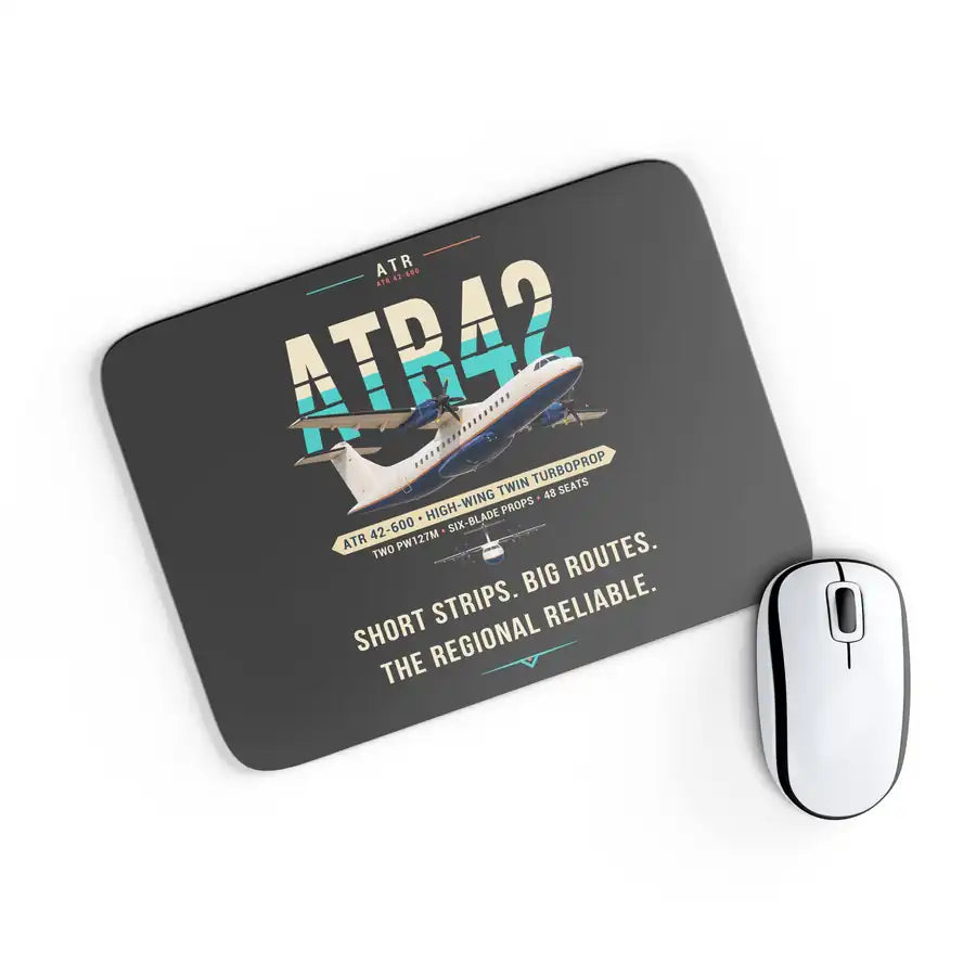 ATR 42-600 - Original - Mouse Pad - Black