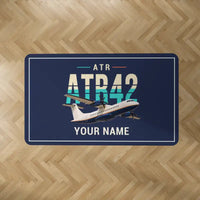 Thumbnail for ATR 42-600 - Original + Name - Rectangle Carpet - Dark Blue