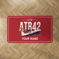 Thumbnail for ATR 42-600 - Original + Name - Rectangle Carpet - Red