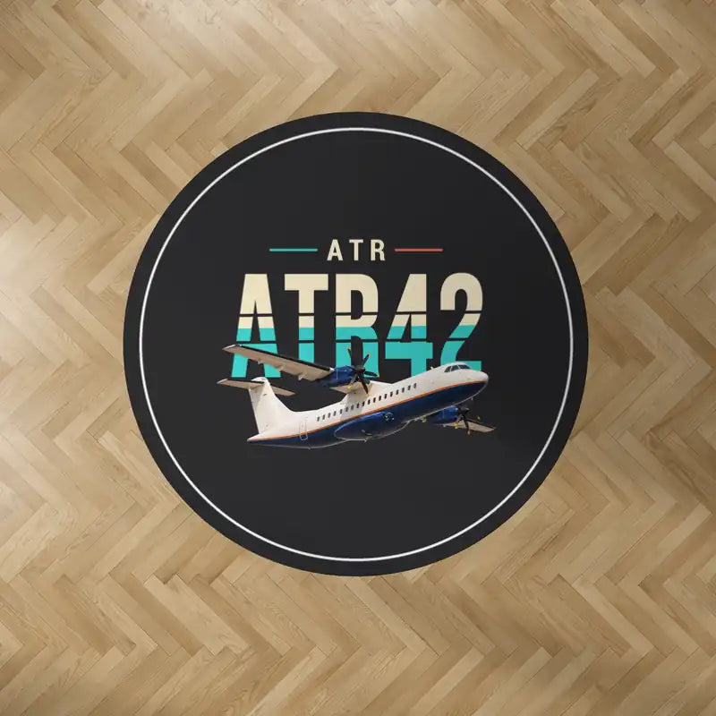 ATR 42-600 - Original - Round Carpet - Black