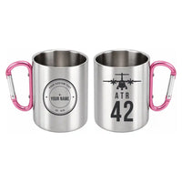 Thumbnail for ATR 42-600 - Outdoors Mug - Heritage + Name - Pink
