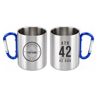 Thumbnail for ATR 42-600 - Outdoors Mug - Tag + Name - Blue