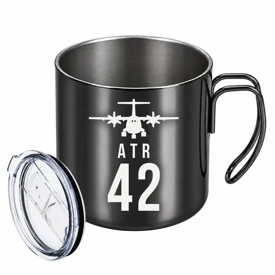 ATR 42-600 - Portable Mug - Heritage - Black