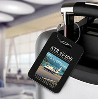 Thumbnail for ATR 42-600 - Poster - Luggage Tag - Black