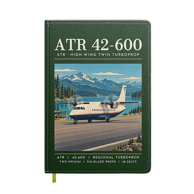 ATR 42-600 - Poster - Notebook - Dark Green