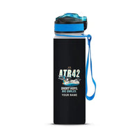 Thumbnail for ATR 42-600 - Sports Kettle - Cartoon + Name - Black