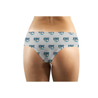 Thumbnail for ATR 42-600 - Women Panties - Cartoon Pattern - Light Gray - Back